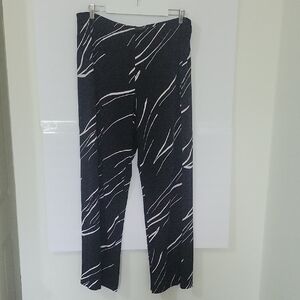 Alfani Monochrome Abstract Design Pants